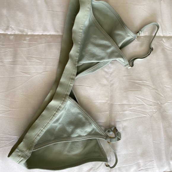 Noelle SculptKnit Graphic Bralette- bundle of black and teal - Picture 5 of 9